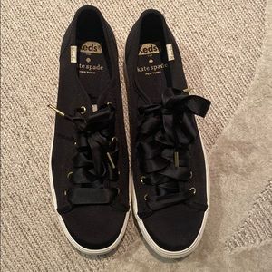 Black Kate Spade Keds
